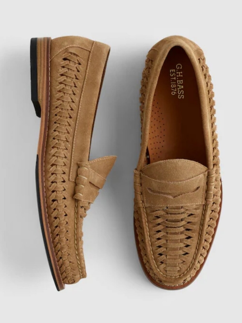 G.H. Bass Lexingtin Penny Loafers - Hazelnut
